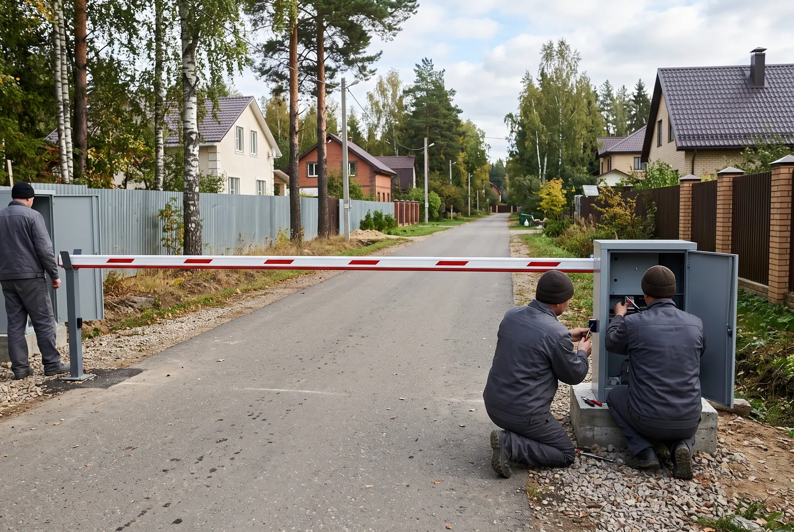 Установка шлагбаумов в Энгельсе